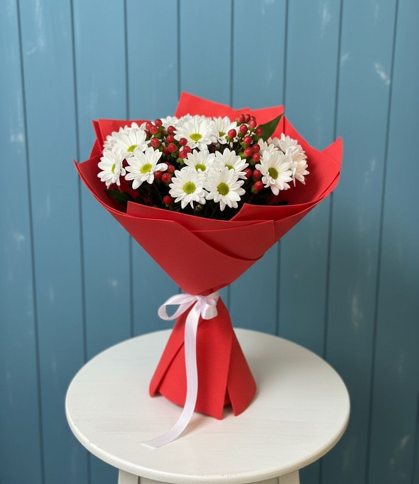 Букет цветов из: Хризантемы в Назрани