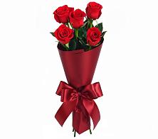 Букет 5 Красных роз Эдлесс Лав в Назрани