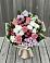 Букет цветов из: Альстромерии, Гвоздики, Розы и Хризантемы в Назрани