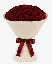 Букет 101 Бордовая роза Блэк Бакарра в Назрани