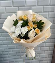 Букет цветов из:  Розы и Хризантемы в Назрани
