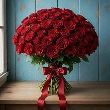 Букет Красные розы Блэк Меджик в Назрани