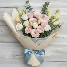 Букет цветов из:  Лизиантусы в Назрани