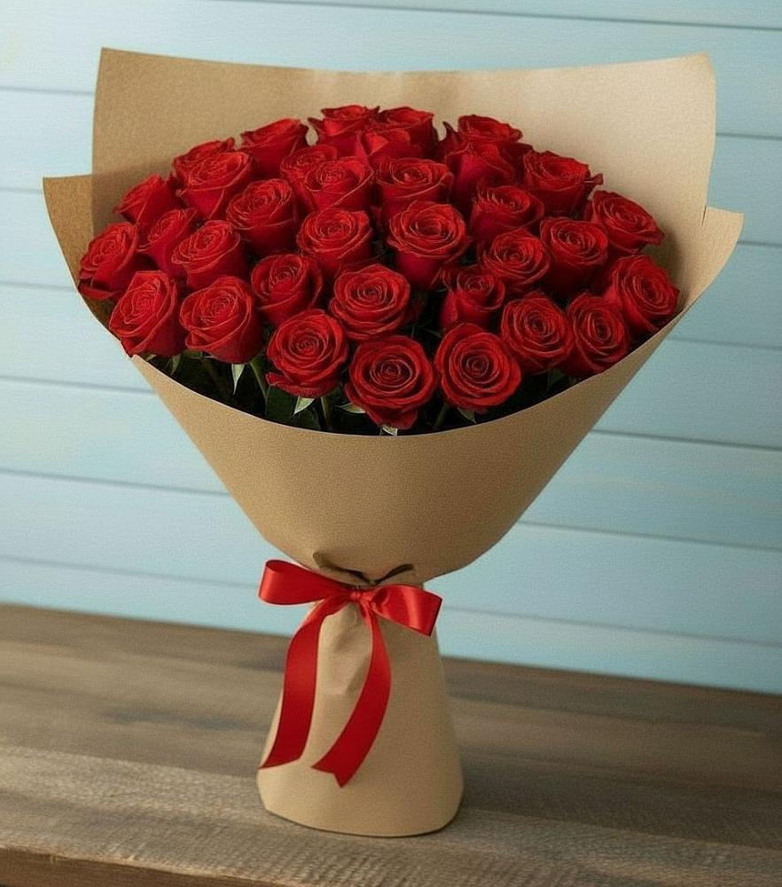 Букет Красные розы Милано в Назрани