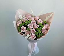 Букет цветов из:  Розы и Хризантемы #REPLACE_PRED# Назрани