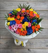 Букет цветов из:  Розы и Хризантемы #REPLACE_PRED# Назрани