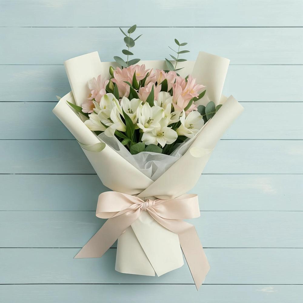 Букет цветов из: Альстромерии в Назрани