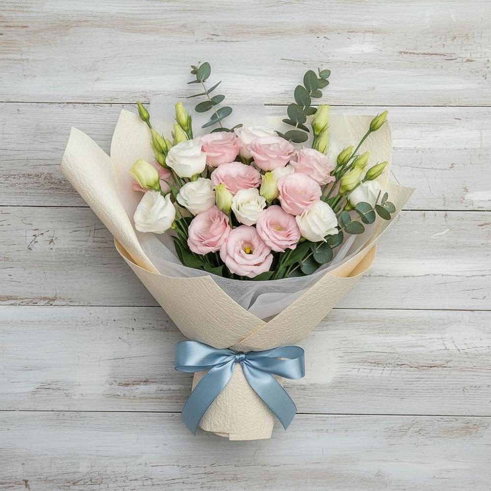 Букет цветов из: Лизиантусы в Назрани